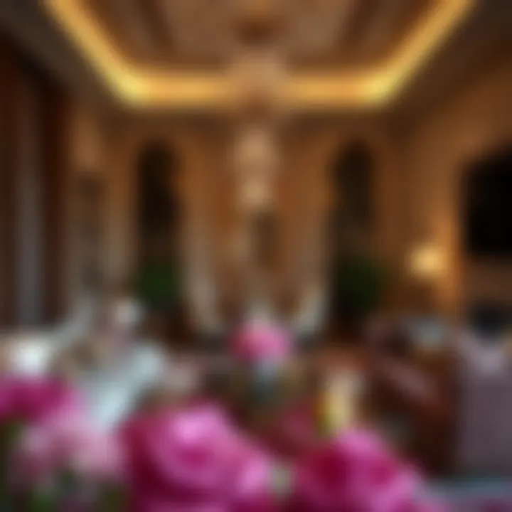 Interior view highlighting opulent living spaces in Time Oak Villas