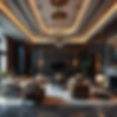 Opulent Interiors of Ultra-Luxury Homes Luxurious interior design showcasing opulence