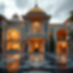 Stunning architectural design of a trillionaire residence