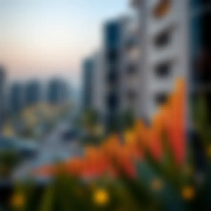 Market trends graph highlighting investment opportunities in Al Awir