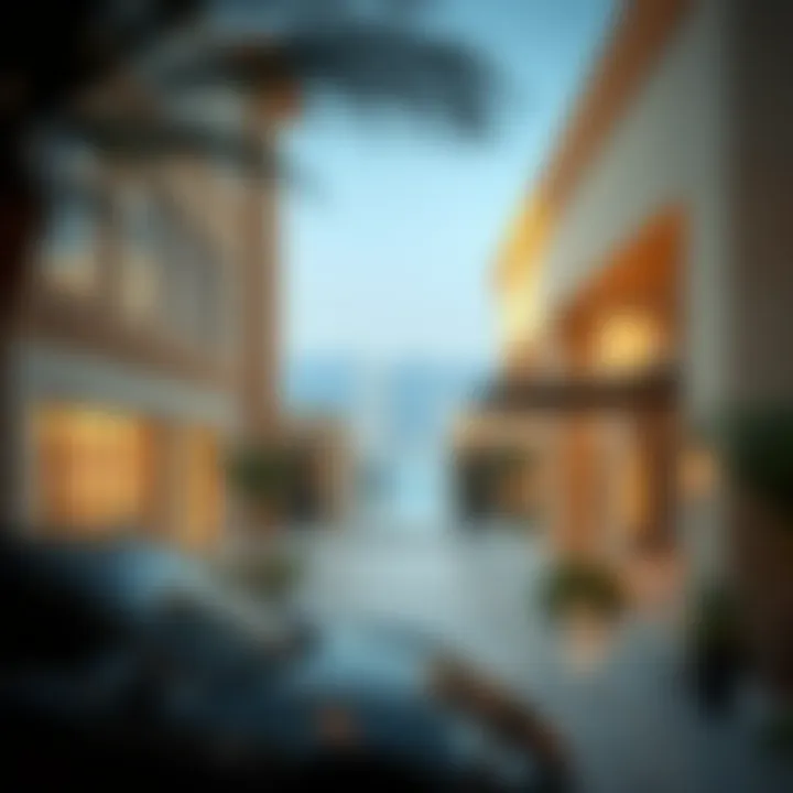 Luxurious properties in Dubai’s Al Bateen, emphasizing investment opportunities