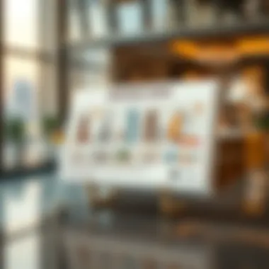 Illustration depicting broker card design elements