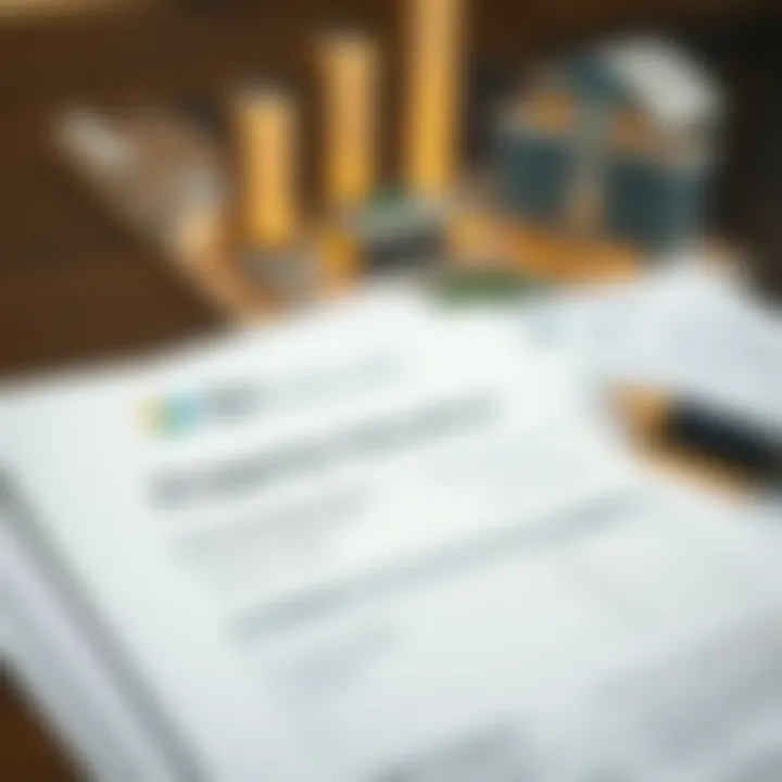 Understanding Property Valuation in a Global Context Close-up of property valuation documents