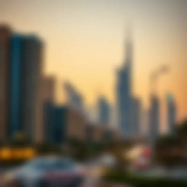 Vibrant Dubai skyline symbolizing the dynamic real estate market