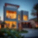 Elegant Damac property exterior showcasing modern architectural design