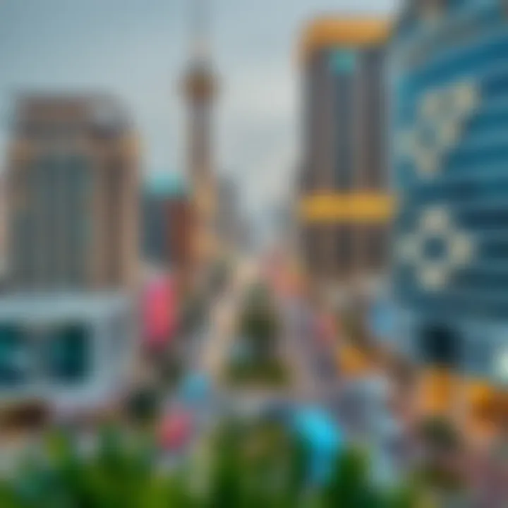 Infographic illustrating real estate market trends in الجرف 2