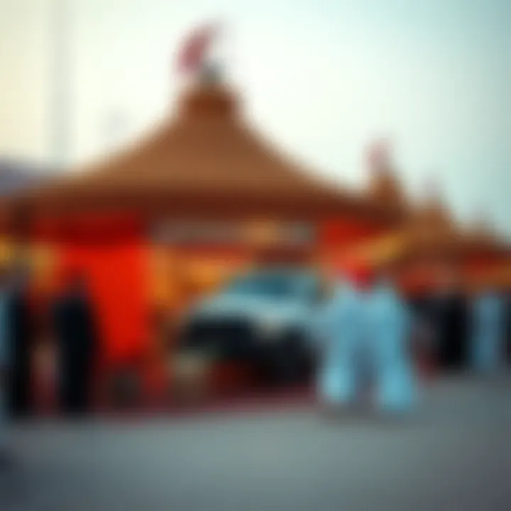 Traditional Emirati cultural festival showcasing heritage