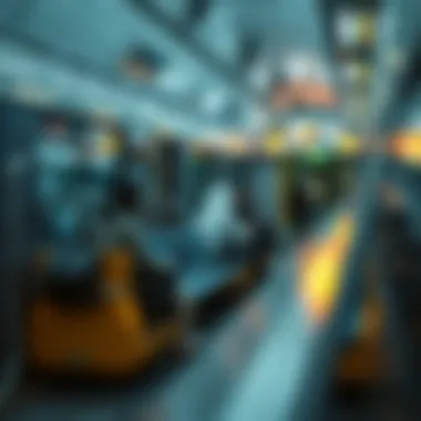 Commuters Utilizing Metro Services Commuters using metro services in Dubai