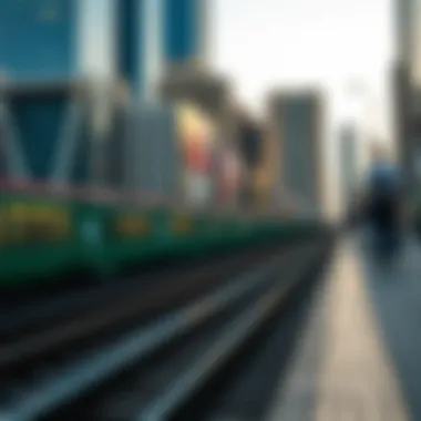 An infographic about the impact of metro timings on real estate
