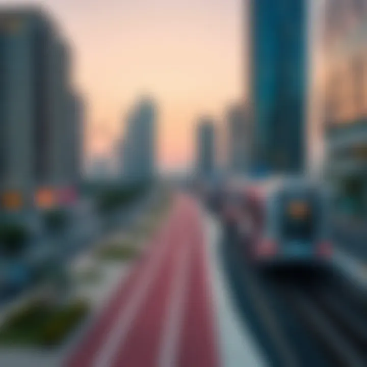 Trends in Property Values Linked to Metro Accessibility Graph showing property value trends near metro stations