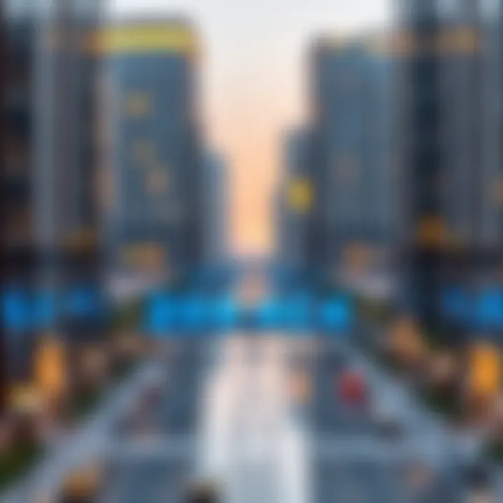 A conceptual image illustrating property transaction dynamics in Dubai.