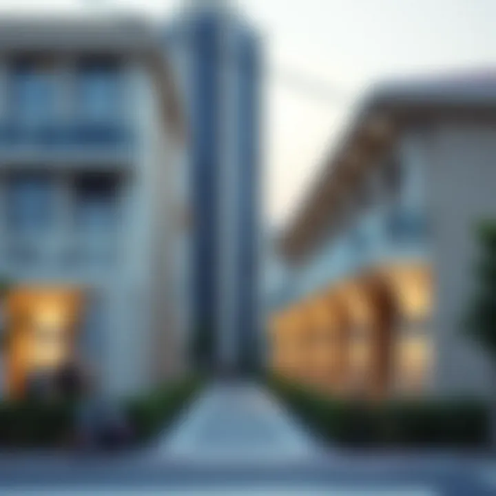 A digital representation of property ownership verification through technology.