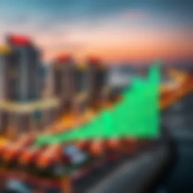 Market Trends in Jumeirah Beach Residence Market trends chart depicting property values and investment growth in JBR