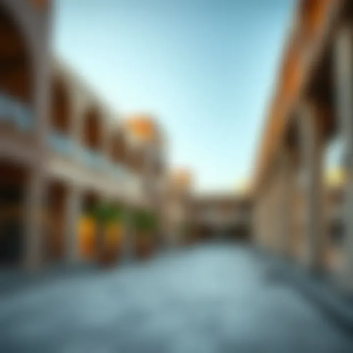 Overview of Warehouse Al Mina's architectural design