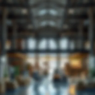 Interior layout showcasing the functionality of Warehouse Al Mina