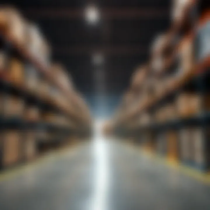 Logistics operations in a warehouse