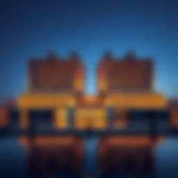 Stunning architectural design of Wasl Port Views Building 8