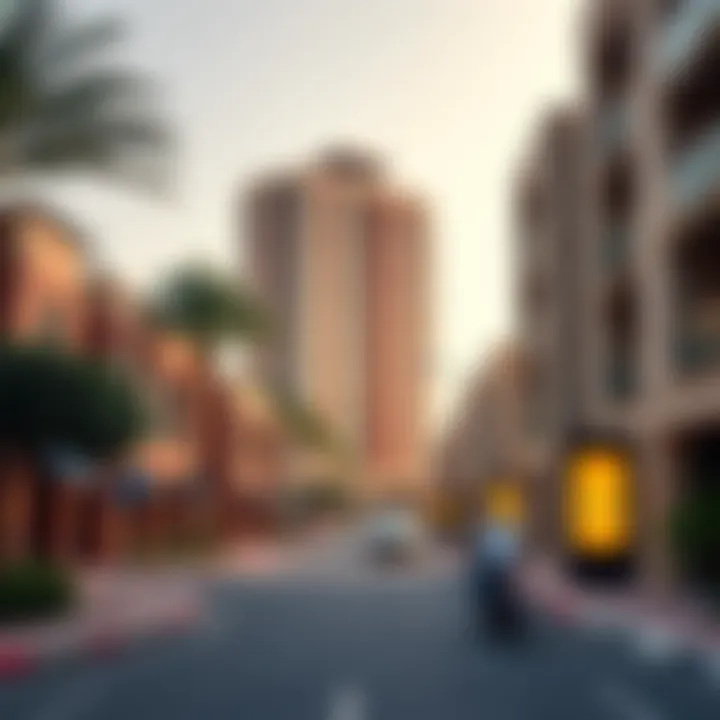 Vibrant Community around Wasl Port Views Building 8 Vibrant community surrounding Wasl Port Views Building 8