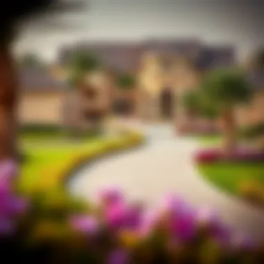 Beautifully landscaped community surrounding Wasl Villas